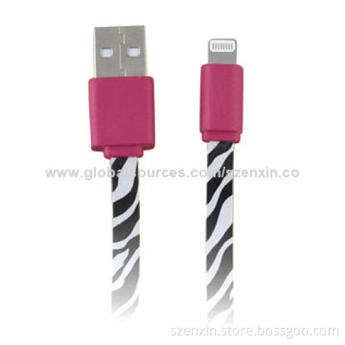 USB charge cable for iPhone 5, with printing, manufacturer